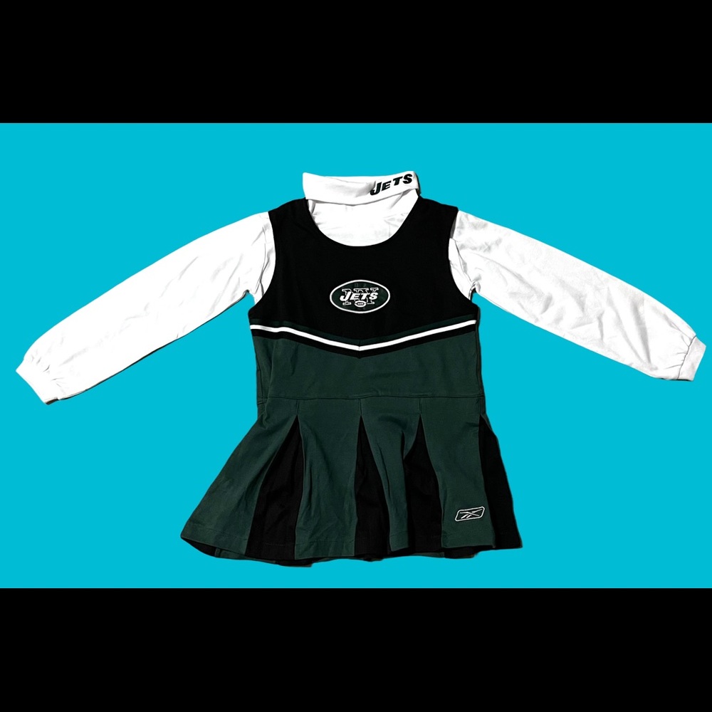 New York Jets Girl's cheerleader outfit size Medium( 5-6)